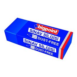 Bigpoint Dust Free Sınav Silgisi Mavi