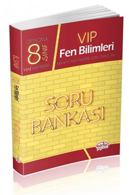 8.SINIF VIP FEN BİLİMLERİ SORU BANKASI