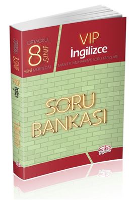 8.SINIF VIP İNGİLİZCE SORU BANKASI