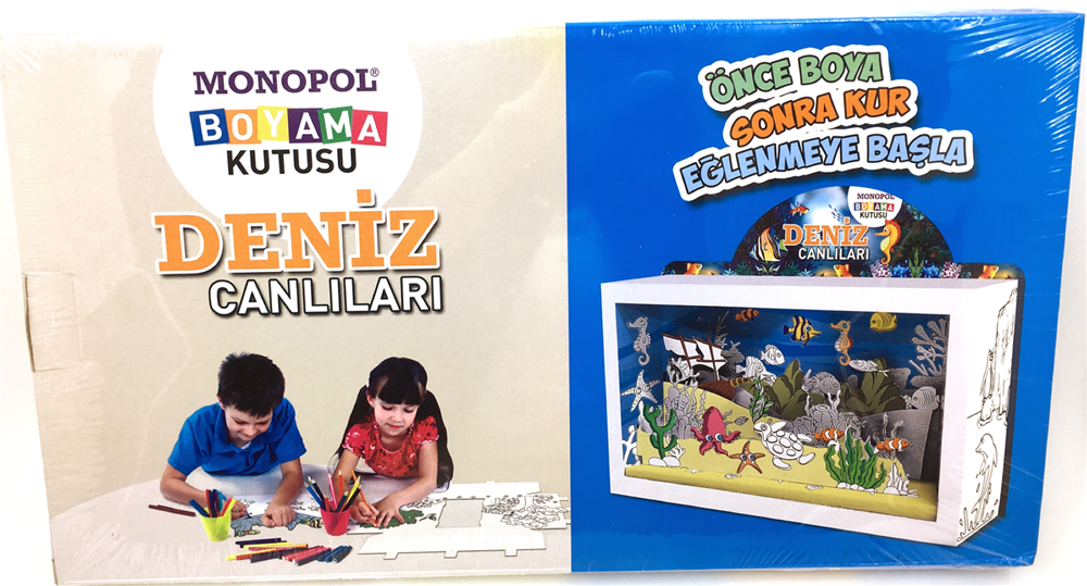 Boyama ve Puzzle Set
