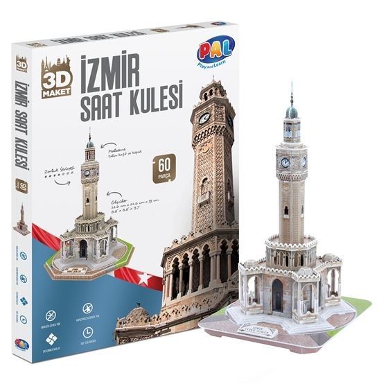 İzmir Saat Kulesi 3D Maket