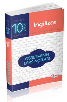 10.Sınıf Öğretmenin Ders Notları İngilizce