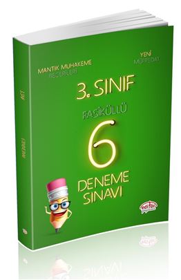 3. SINIF FASİKÜLLÜ 6 DENEME SINAVI