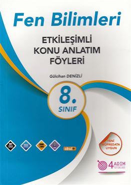 4 ADIM 8.SINIF FEN BİLİMLER ETKİLEŞİMLİ KONU ANLA.