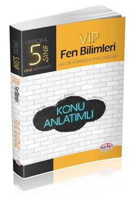 5.Sınıf  Vip Fen Bilimleri Konu Anlatım