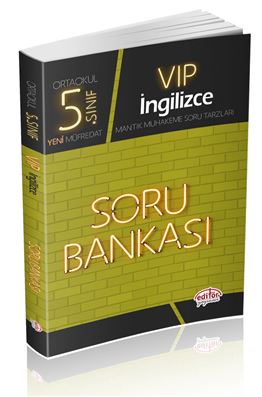 5.SINIF VIP İNGİLİZCE SORU BANKASI