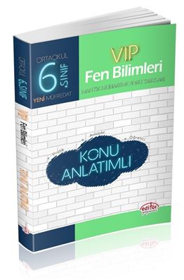 6.Sınıf Vip Fen Bilimleri Konu Anlatım