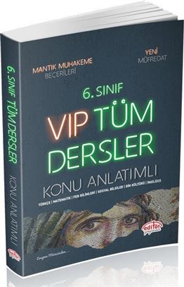6.Sınıf Vip Tüm Dersler Konu Anlatım