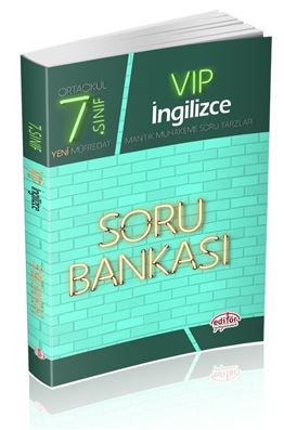 VIP İNGİLİZCE SORU BANKASI
