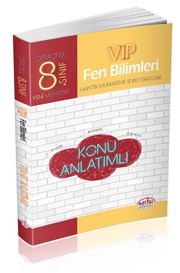 8.Sınıf Vip Fen Bilimleri Konu Anlatım