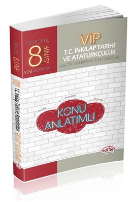 8.Sınıf Vip İnkılap Tarihi Konu Anlatım