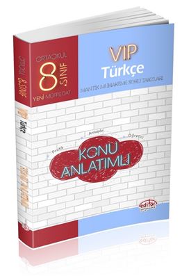 8.Sınıf Vip Türkçe Konu Anlatım