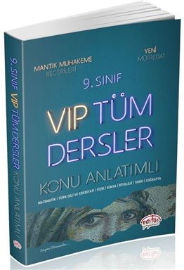 9.SINIF VIP TÜM DERSLER KONU ANLATIMI