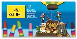 ADEL 12'Lİ PASTEL BOYA