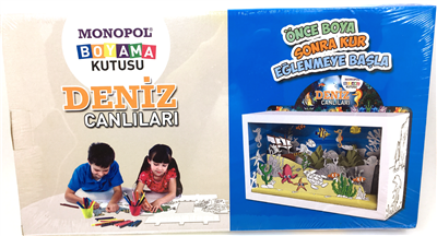 Boyama ve Puzzle Set