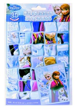 DOLPHIN PUZZLE STICKER FROZEN 3D