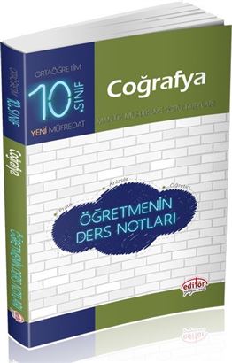 10.Sınıf Öğretmenin Ders Notları Coğrafya