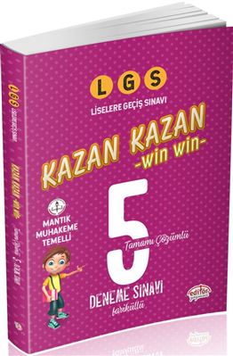 LGS KAZAN KAZAN TAMAMI ÇÖZÜMLÜ 5 DENEME SINAVI
