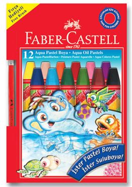 FABER CASTELL 12'Lİ AQUA PASTEL BOYA