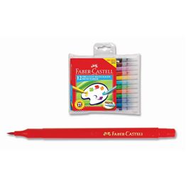 FABER CASTELL 12'Lİ KEÇELİ KALEM