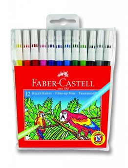 FABER CASTELL 12'Lİ KEÇELİ KALEM