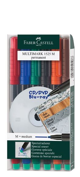 Faber Castell 6'lı Permanent Kalem