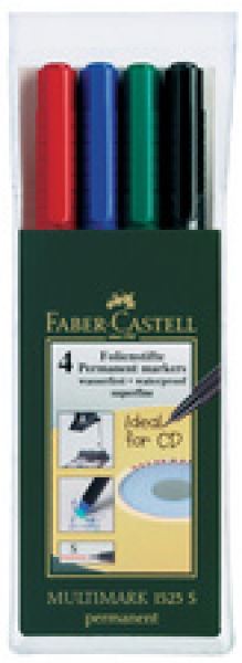 FABER CASTELL 4'LÜ  PERMANENT KALEM