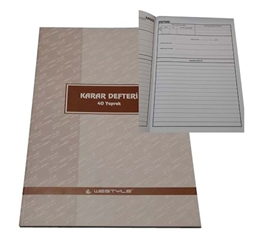 KARAR DEFTERİ 40YAPRAK
