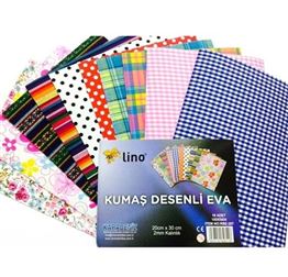 KUMAŞ DESENLİ EVA