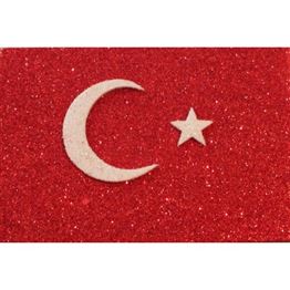 SİMLİ YAPIŞKANLI TÜRK BAYRAĞI