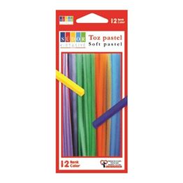 SÜDOR  12'Lİ TOZ PASTEL BOYA
