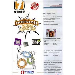 7.SINIF İNGİLİZCE TÜREV YAYINLARI YAPRAK TEST