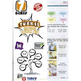7.SINIF TÜRKÇE TÜREV YAYINLARI YAPRAK TEST