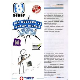 8.SINIF TÜREV YAYINLARI DİN KÜLTÜRÜ YAPRAK TEST