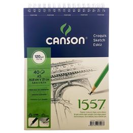 Canson A5 Spiralli Eskiz Çizim Defteri