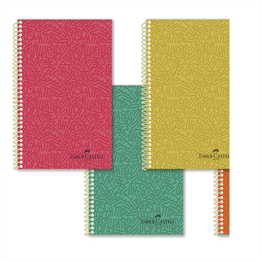 Faber Castell Ayraçlı Defter Pp Kpk Sep. Colorra