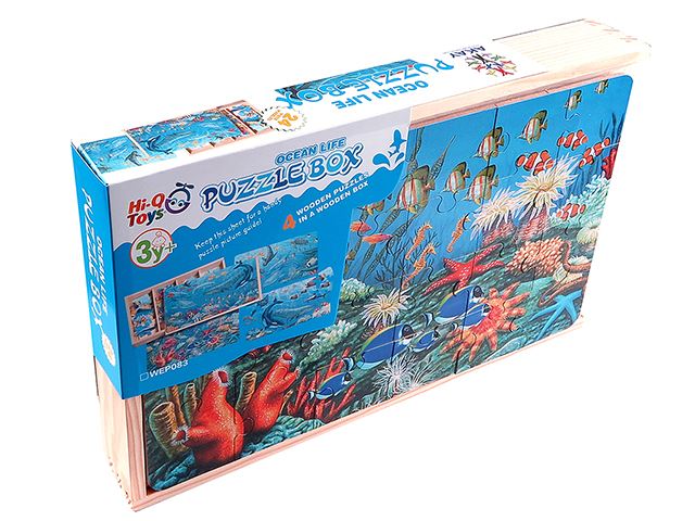 Ocean Life Puzzle Box